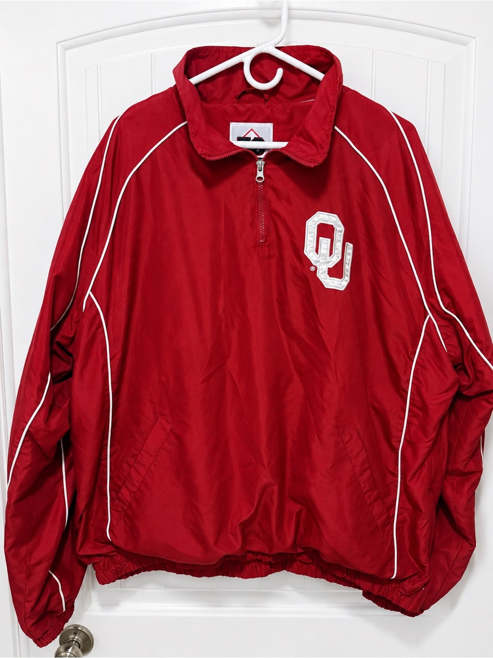 Vintage 58 Sports Oklahoma Sooners OU Windbreaker Jacket XL